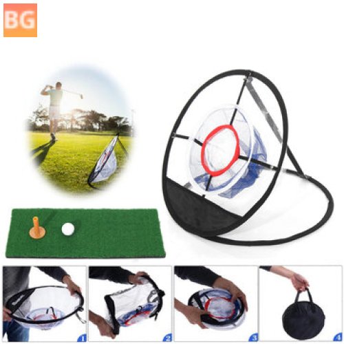 Golf Training Net - Folding Mini Golf Swing Net