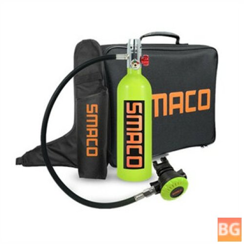 SMACO diving set equipment - Air Oxygen Tank & Storage Box