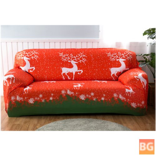 Christmas Sofa Cover for Elk Chair - Protect your furniture from scratches and damage