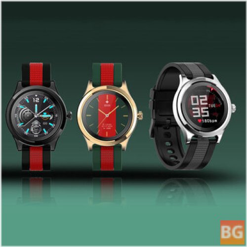 Bakeey E6 Smartwatch with Multi-Dials, Weather Display, and Blood Pressure Monitor