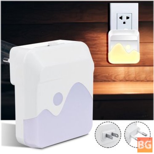 Dimmable Dusk-to-Dawn LED Night Light for Nursery Safety