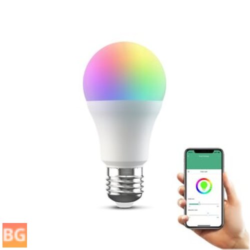 Smart Wi-Fi RGB Bulb with Dimmer, Timer & Voice Control