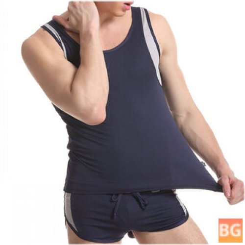 Mens Gym Tank Top - Quick Drying Breathable Mesh
