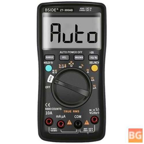 Wireless Technology Ammeter - True RMS Auto Rang - Intelligent Analog Voltmeter Capacitor Tester