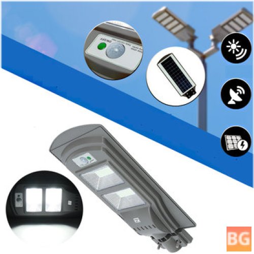 Solar Lamp with Motion Activated Sensor - Street Light