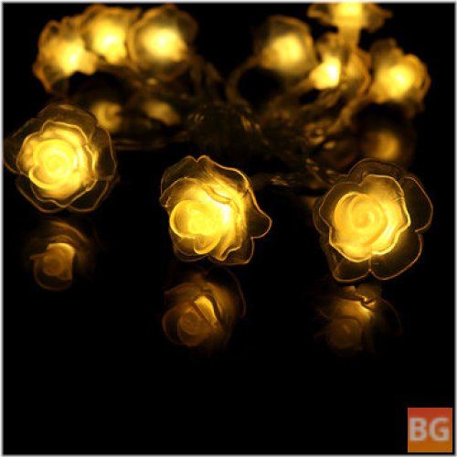 Waterproof LED Fairy Lights for Outdoor Xmas and Weddings