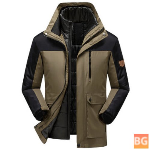 Warm Windbreaker Jacket for Men - Coats