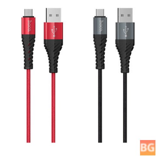 HOCO 3A Type C Micro USB Charging Cable for Huawei P30 Mate20 Pro Mi4 7A 6Pro OUKITEL Y4800 S10 S10+