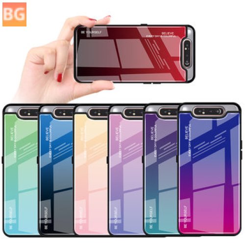Gradient Protective Glass for Samsung Galaxy A80 2019