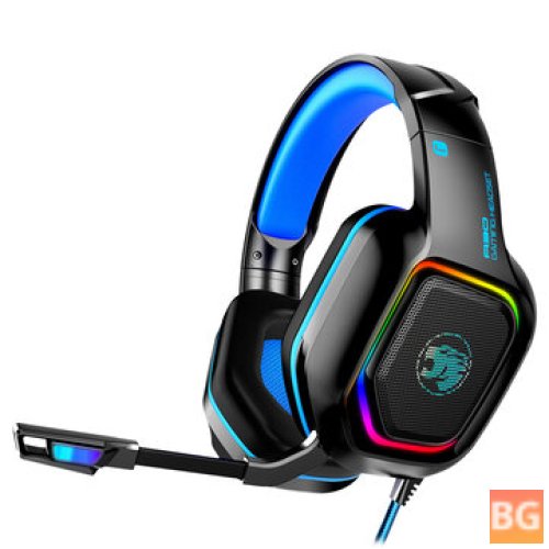 Bakeey A30 3.5mm Wired Gaming Headset with Surround Sound and LED Light