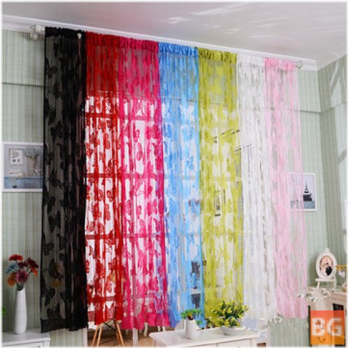 Butterfly String Curtain for Wall Curtain Tassel - 1mx2m