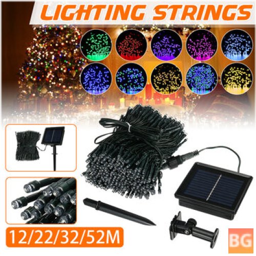 LED Solar String Light - 8 Modes - Waterproof - Home Decorating - Christmas Decorations - Clearance