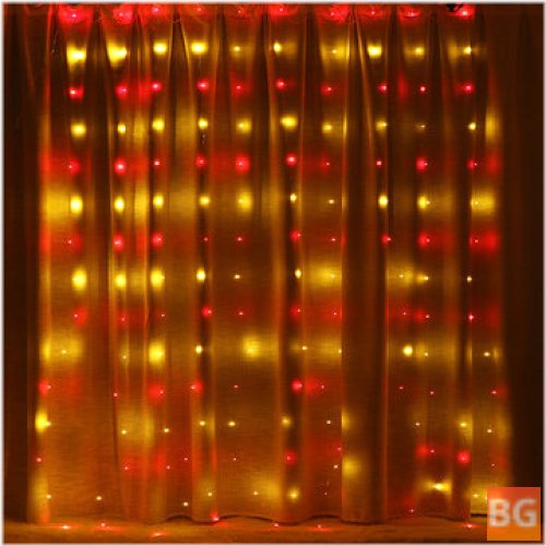 300LED Curtain Fairy String Light