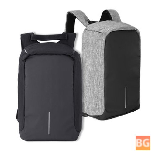 Notebook Backpack Bag with External USB Charging Port