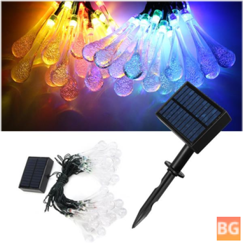 Solar Powered Fairy String Lights for Indoor and Outdoor Use
