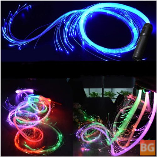 LED Fiber Optic Strip Light - 360° RGB Multi-Mode Flashlight