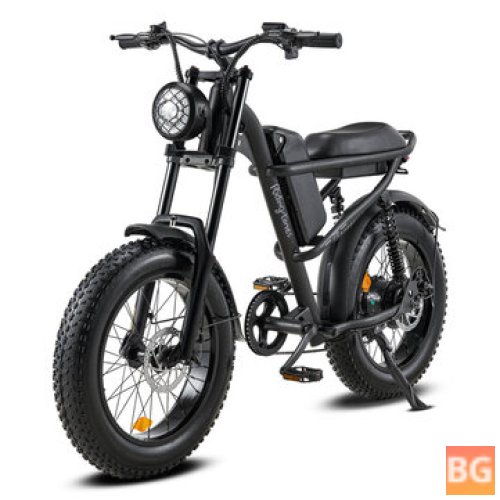 IM-J1 48V 15AH 500W 20*4.0inch Fat Tires Electric Bicycle - 80-120KM Mileage, 150KG Payload