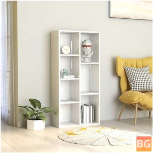 Book Cabinet in Gloss White 19.7