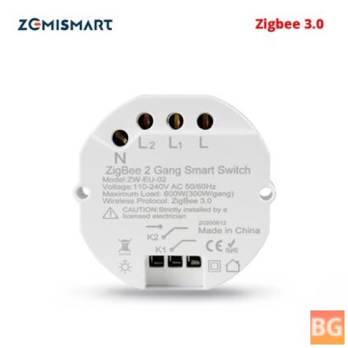 Zemismart Zigbee Smart Light Switch