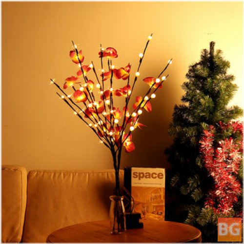 20LED Bendable Flower Branch String Lights