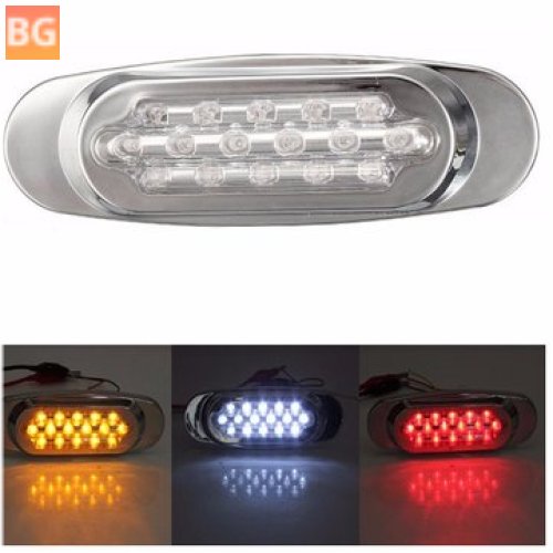 LED Marker Light for Bus, Truck, Trailer - Red, White, Yellow