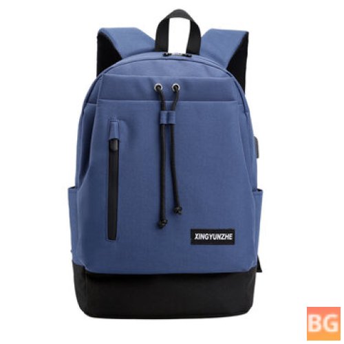 Backpack for 15.6 inch laptop with a USB charging port