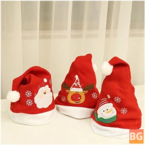 Hats for Kids - Santa Snowman Reindeer Hat Noel
