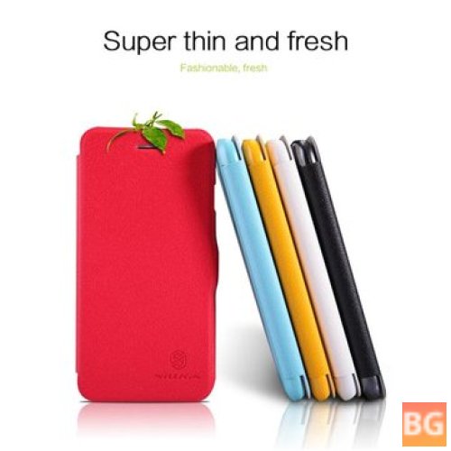 iPhone 6 case with a soft PU leather cover
