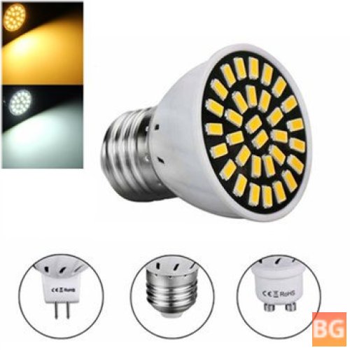 24-SMD LED Spot Bulb - Pure White/Warm White - 4.8W