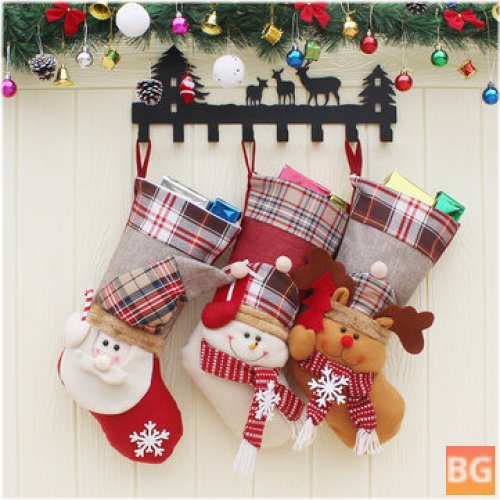 Gift Bag for Christmas - Santa Sock