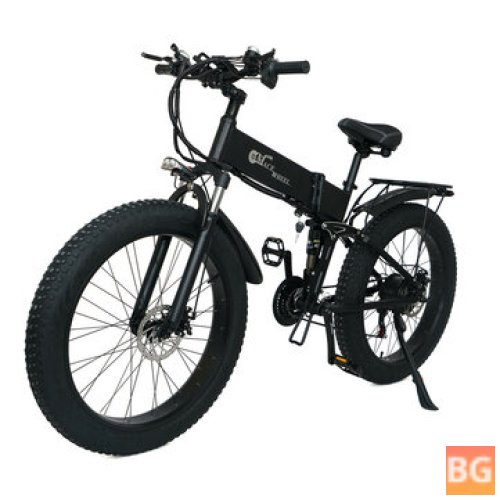 CMACEWHEEL X26 10Ah Dual Battery 48V 750W Electric Bicycle - 26 Inch 40-60 KM Range - Max Load 120-150 Kg