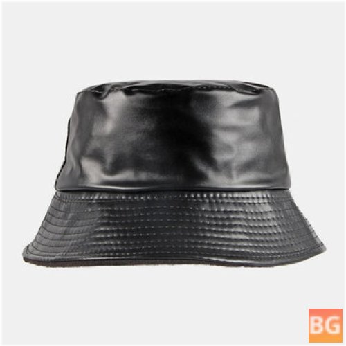 All-Match Bucket Hat - Artificial Leather