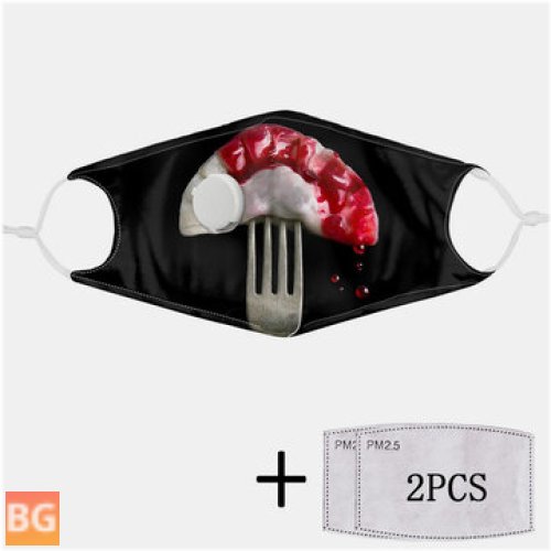 Dust-Proof Food Mask with Breathing Mask