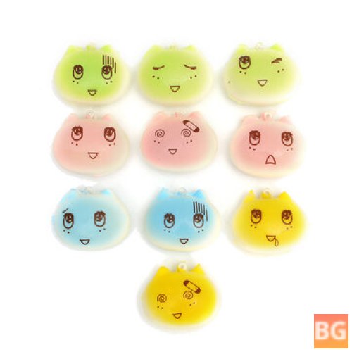 1PCS Kawaii Face Toy - Stress Relief Phone Chain