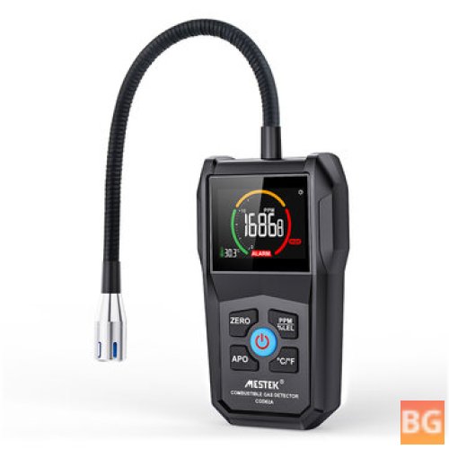 MESTEK CGD-02A Automotive Tester for Gas Leak, Gas Analyzer, and Air Quality Monitor