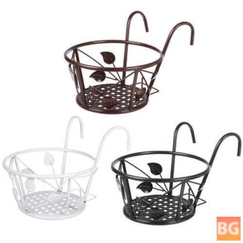 Iron Art Hanging Basket - Multi Color