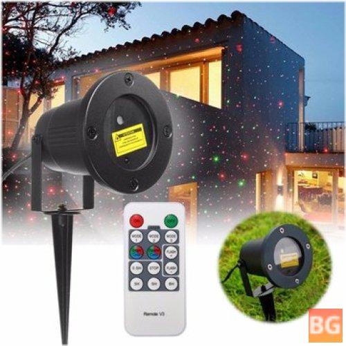 Waterproof LED Projector for Outdoor Landscaping