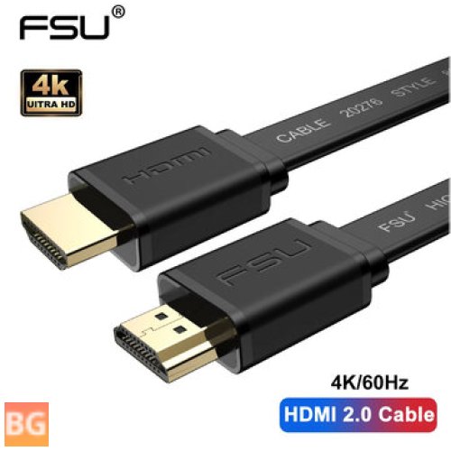 4K/60Hz HDMI Splitter Adapter Cable for TV and Computer