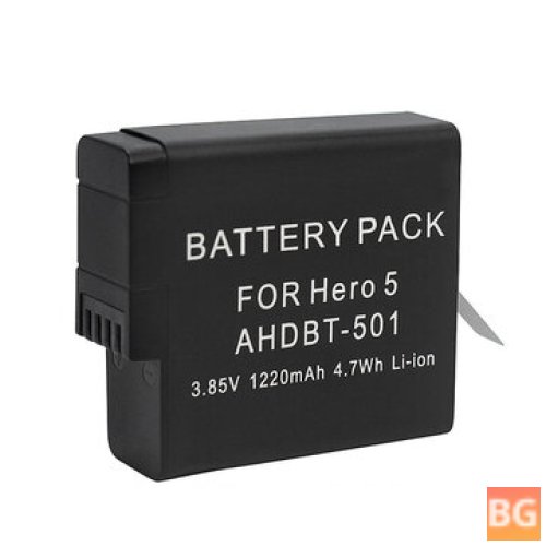 Gopro HERO5 6/7 Battery - AHDBT-5011220mAh