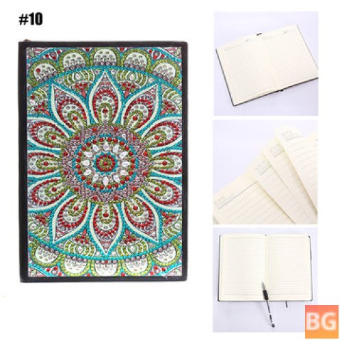 5D Notepad with Diamond Painting Style - 80 Pages