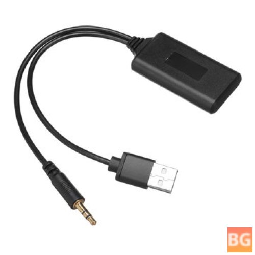 8-in-1 Bluetooth Adapter - Car Cable - AUX In - Wireless Radio - Stereo - USB 3.5MM Jack - Plug