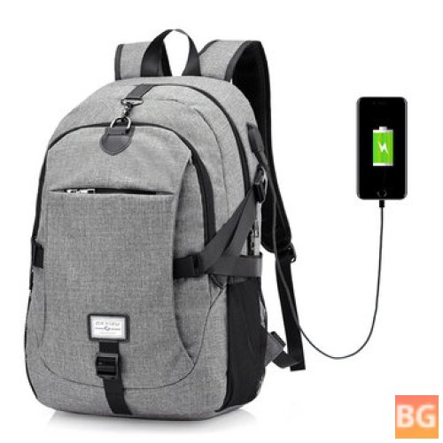 Laptop Backpack with Charging Port for Outdoor Use