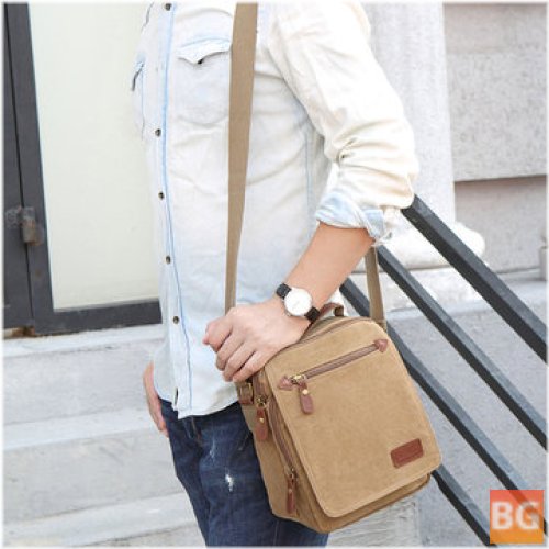 Ipad Outdoor Bag with Canvas Back