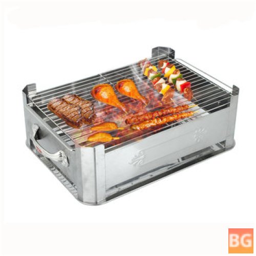 Camp Grill Out Door Oven - Multi-Function Stainless Steel