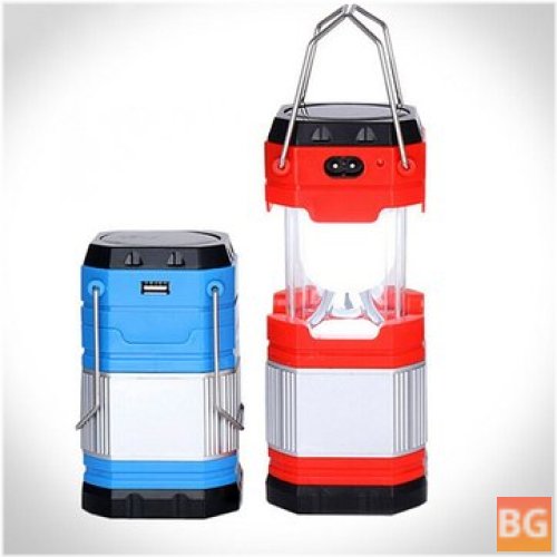 LED Camping Lantern with Solar Charging