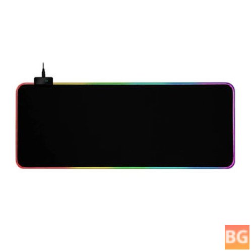Mouse Pad with Keyboard and RGB Lighting
