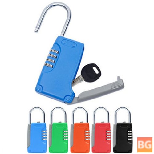 Portable Zinc Key Box with Mechanical Code Lock