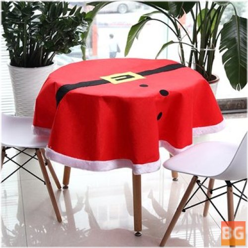 Christmas Tablecloth - Table Runner - Tablecloth Desk Cover - Heat Insulation