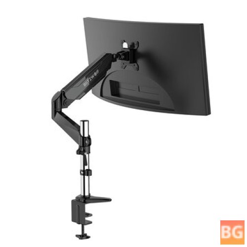 Monitor Stand with Pneumatic Arm and 360°Rotating Monitor