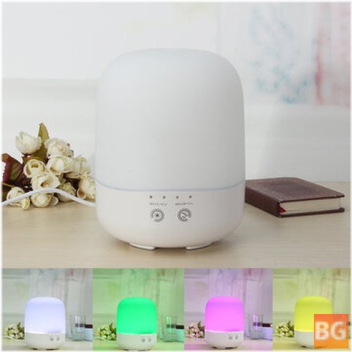 OUTERDO Cast-300A Aroma Diffuser Humidifier 4.5W 100ml Water Capacity with 7 Color LED Light